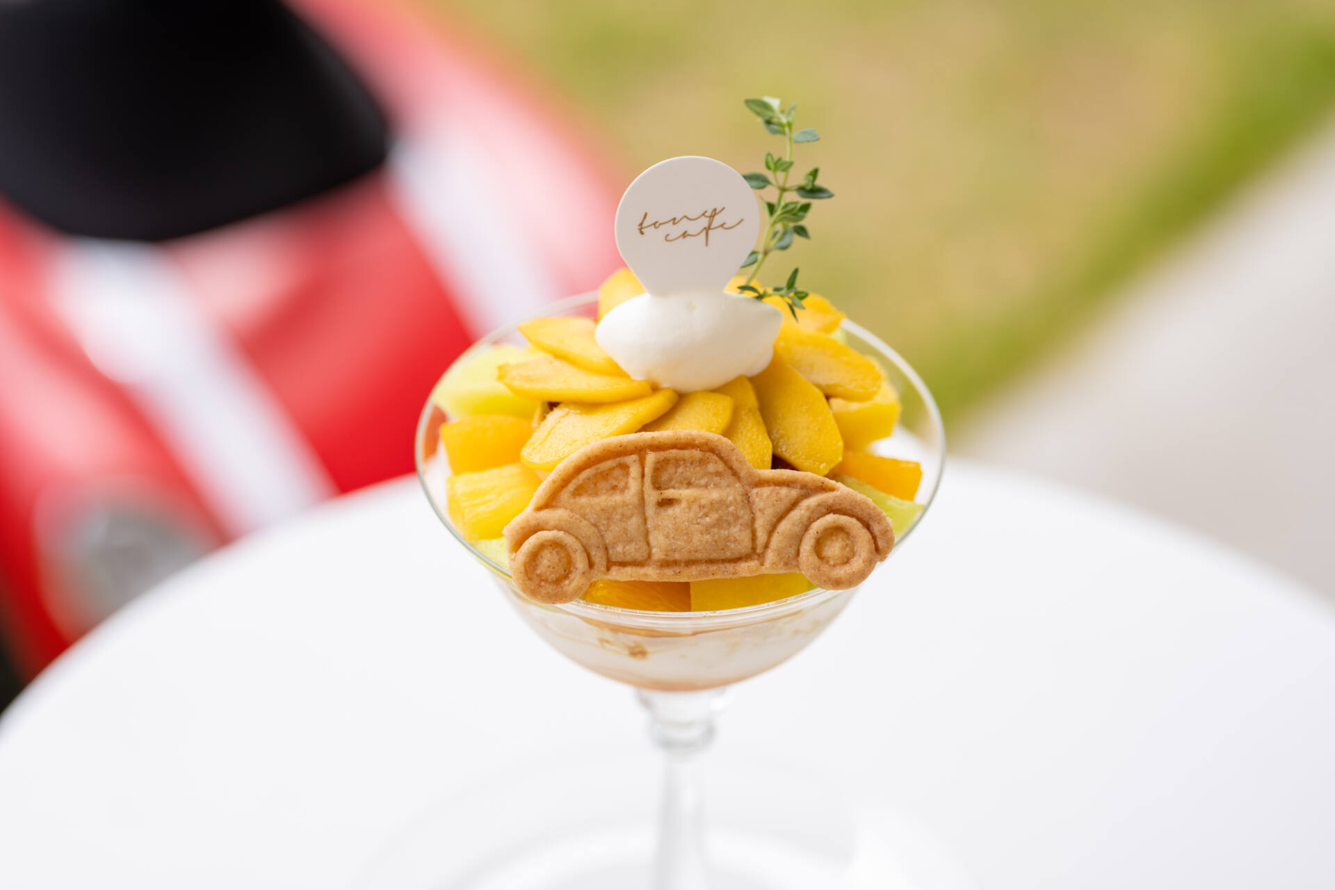 MINI長野×tone cafeコラボパフェ